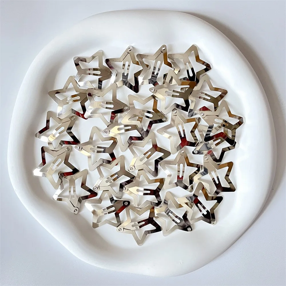 30Pcs Y2K Silver Star Hair Clips for Girls Filigree Star Metal Snap Clip Hairpins Barrettes Hair Jewelry Girls Hair Accessories
30Pcs Y2K Silver Star Hair Clips for Girls Filigree Star Metal Snap Clip Hairpins Barrettes Hair Jewelry Girls Hair Accessories