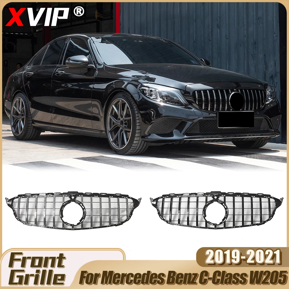 XVIP Upper Grille For Mercedes Benz C-Class W205 C180 C200 C300 C43 AMG 2019-21 Glossy Black GTR Style Racing Grille Accessories
XVIP Upper Grille For Mercedes Benz C-Class W205 C180 C200 C300 C43 AMG 2019-21 Glossy Black GTR Style Racing Grille Accessories