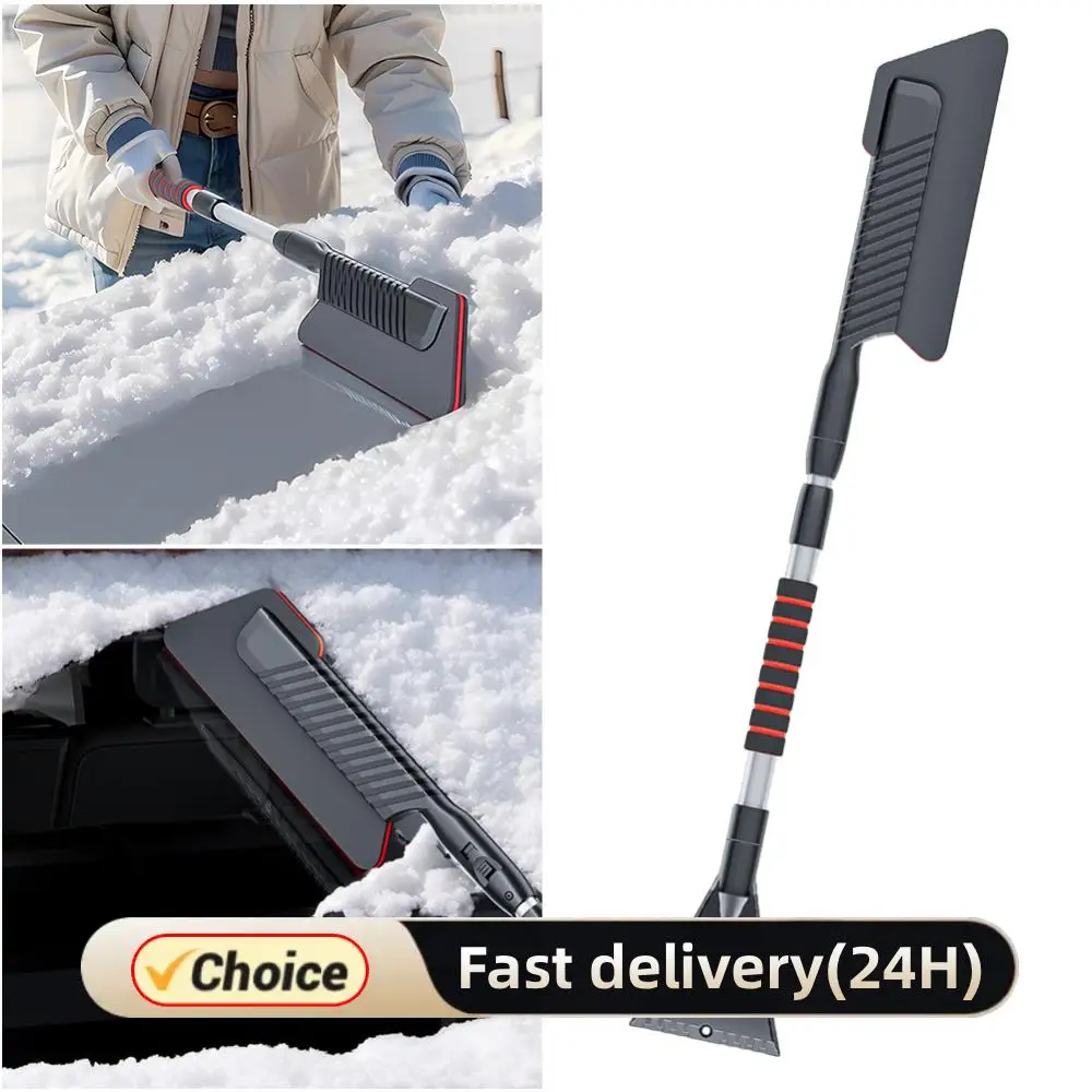 Выдвижной скребок для льда 3 в 1, съемная щетка для снега с ручкой из пеноматериала, переднее лобовое стекло, соскабливание льда, метла для размораживания, автомобильные аксессуары
Выдвижной скребок для льда 3 в 1, съемная щетка для снега с ручкой из пеноматериала, переднее лобовое стекло, соскабливание льда, метла для размораживания, автомобильные аксессуары