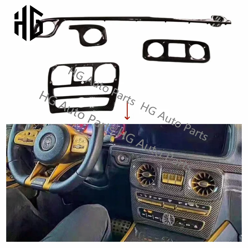 For Mercedes Benz G Class W464 G63 G500 G50 Car Sticker Car Sticker Center Control Panel Carbon fiber Cover Interior Accessories
For Mercedes Benz G Class W464 G63 G500 G50 Car Sticker Car Sticker Center Control Panel Carbon fiber Cover Interior Accessories