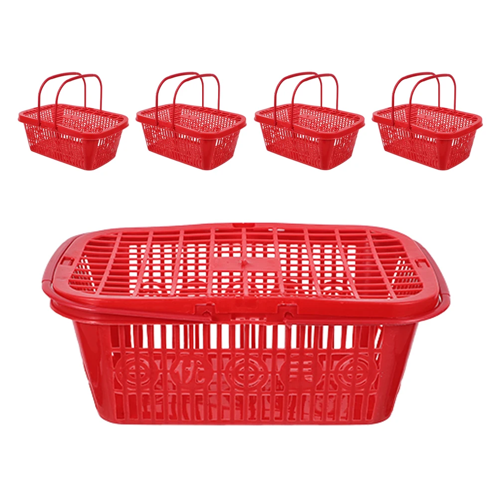 5pcs Fruit Picking Basket Large Capacity Square Plastic Containers Harvesting Baskets Vegetable Saver Portable Handle Storage
5pcs Fruit Picking Basket Large Capacity Square Plastic Containers Harvesting Baskets Vegetable Saver Portable Handle Storage