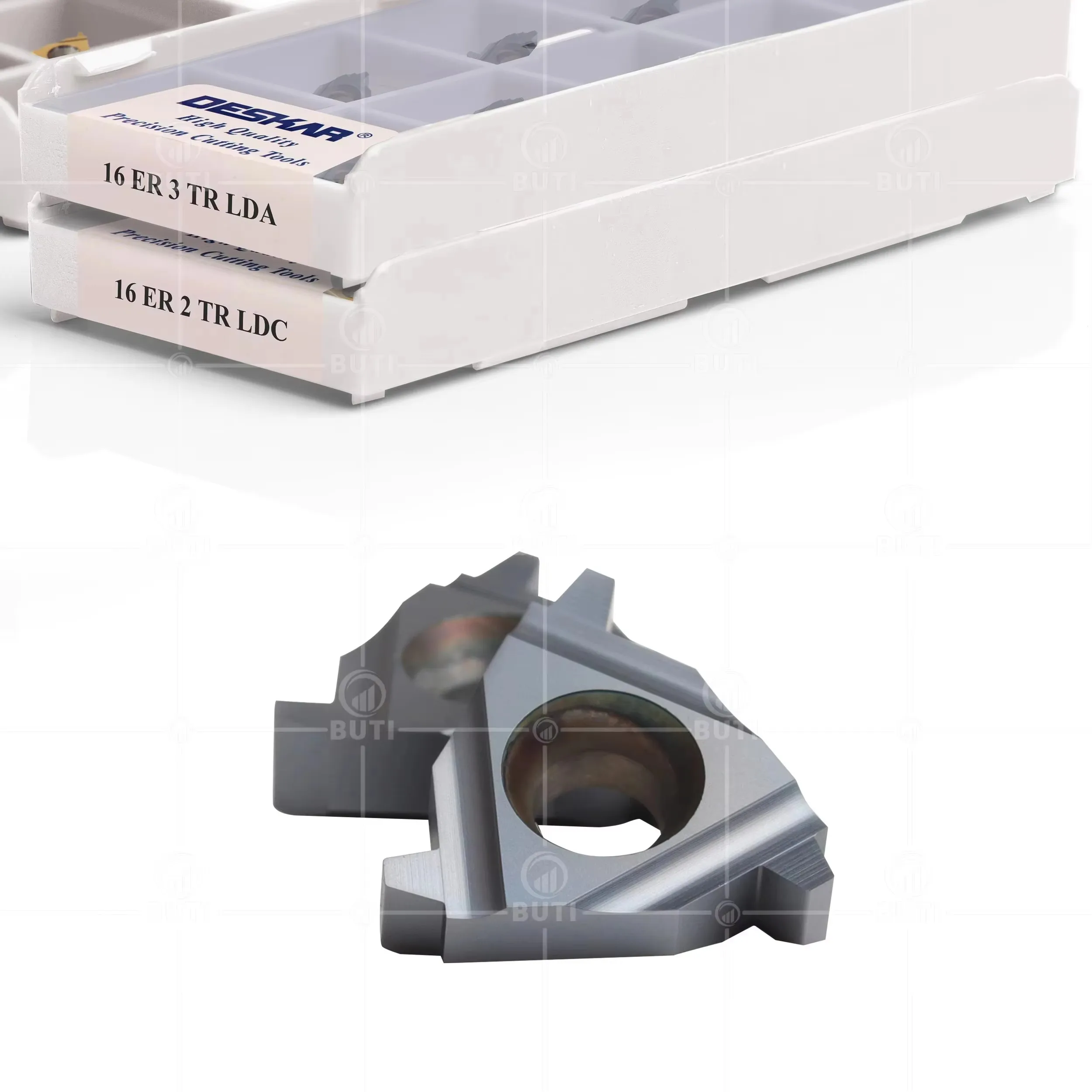 16ER/IR Series DESKAR 100% Original 16ER/IR 1.5/2/2.5/3TR LDA LDC Numerical Control Lathe Wear-resistant Thread Cutting Inserts
16ER/IR Series DESKAR 100% Original 16ER/IR 1.5/2/2.5/3TR LDA LDC Numerical Control Lathe Wear-resistant Thread Cutting Inserts