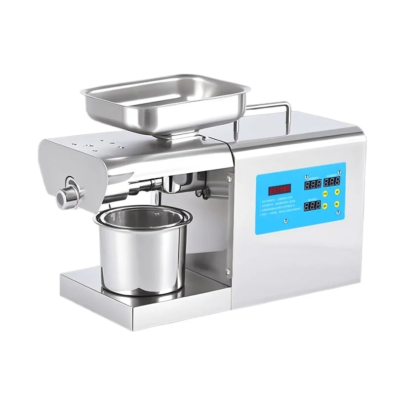 Automatic household small stainless steel cold pressing hot oil press multi-function
Automatic household small stainless steel cold pressing hot oil press multi-function
