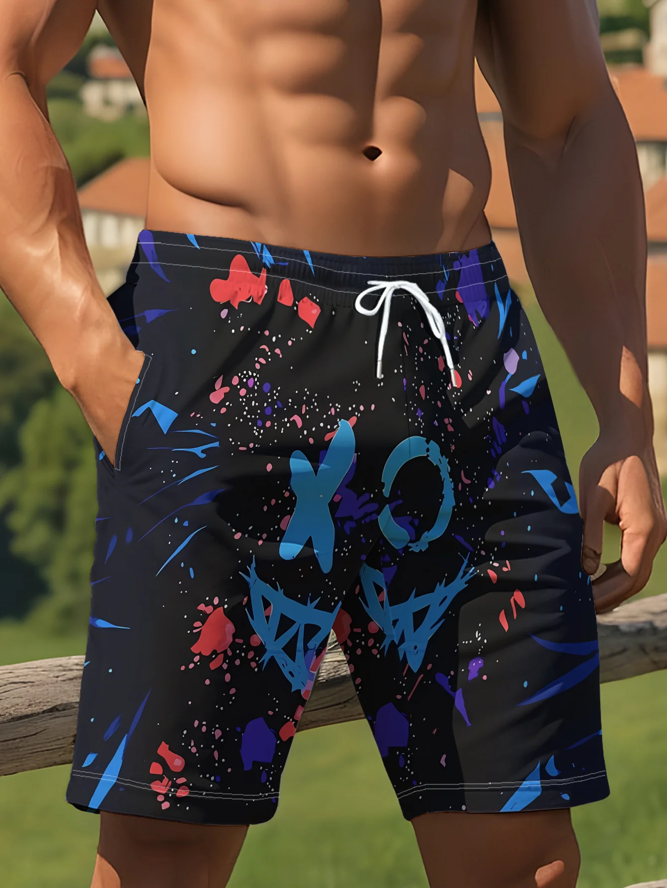 2026 Summer Men's Short Pants with 3D Print Breathable Lightweight Sweat-Repelling Casual Roller Skating Hip-Hop Men's Pants
2026 Summer Men's Short Pants with 3D Print Breathable Lightweight Sweat-Repelling Casual Roller Skating Hip-Hop Men's Pants