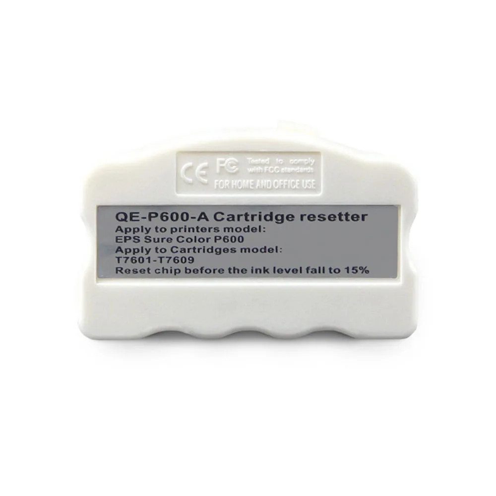 P600 чип сбрасыватель для Epson SureColor T7601 - T7609 чип чернильного картриджа
P600 чип сбрасыватель для Epson SureColor T7601 - T7609 чип чернильного картриджа