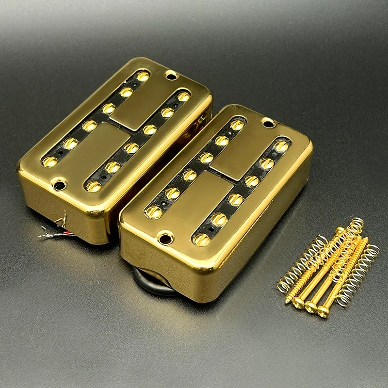 Alnico V FT Electric Guitar Humbucker Pickup FT Style Guitar Neck-7.5K Bridge-8.6K Coil Splitting Pickups for Electric Guitar
Alnico V FT Electric Guitar Humbucker Pickup FT Style Guitar Neck-7.5K Bridge-8.6K Coil Splitting Pickups for Electric Guitar