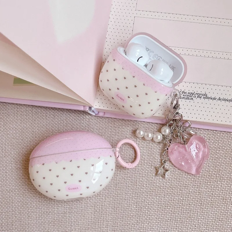 INS Kawaii Pink Polka Dot Case For Huawei FreeClip 2 FreeBuds 6i SE2 SE3 Earphone Accessories Heart Pendant Protective Sleeve
INS Kawaii Pink Polka Dot Case For Huawei FreeClip 2 FreeBuds 6i SE2 SE3 Earphone Accessories Heart Pendant Protective Sleeve