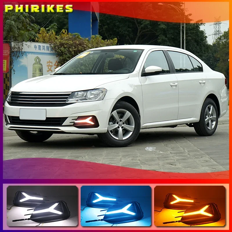 1 Pair LED DRL Daytime Running Light For Volkswagen VW Lavida 2019 with Yellow Trun Signal Light Blue Night Lamp
1 Pair LED DRL Daytime Running Light For Volkswagen VW Lavida 2019 with Yellow Trun Signal Light Blue Night Lamp