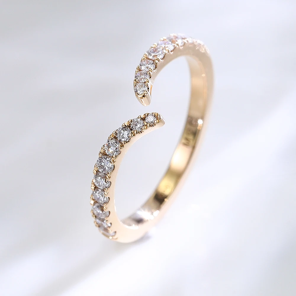 Provence custom wedding band 18K solid gold lab diamond stackable engagement ring fit classic eternity band anniversary gifts
Provence custom wedding band 18K solid gold lab diamond stackable engagement ring fit classic eternity band anniversary gifts