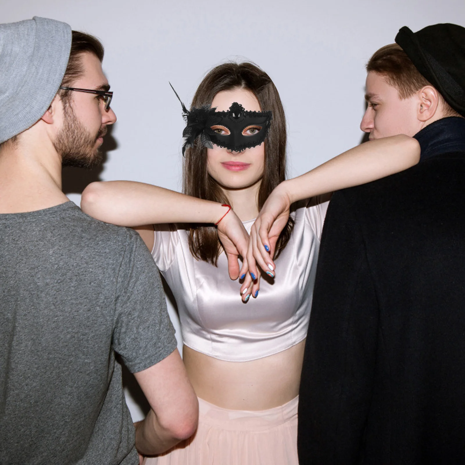 Half Mask For Women Masquerade Halloween Party Cosplay Ball Festival Costume Mask Prop Photography Accessory
Half Mask For Women Masquerade Halloween Party Cosplay Ball Festival Costume Mask Prop Photography Accessory