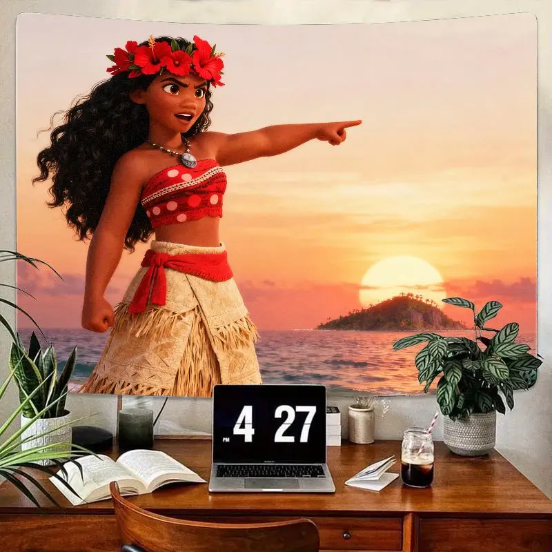 1PC Disney Moana Tapestry, Tropical Sunset Ocean Wall Art, Adventure Room Decor for Kids Girls & Moana Fans, Polyester Home Deco
1PC Disney Moana Tapestry, Tropical Sunset Ocean Wall Art, Adventure Room Decor for Kids Girls & Moana Fans, Polyester Home Deco