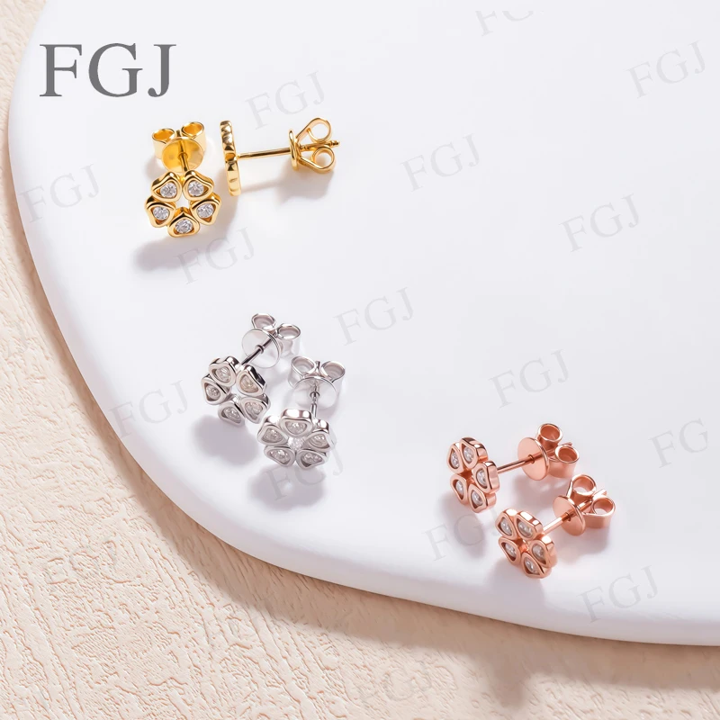 Moissanite Earrings Flower Style Screw Back VVS1 With GRA White Gold Plated S925 Stud Earring Luxury Women Wedding Jewelry Gifts
Moissanite Earrings Flower Style Screw Back VVS1 With GRA White Gold Plated S925 Stud Earring Luxury Women Wedding Jewelry Gifts