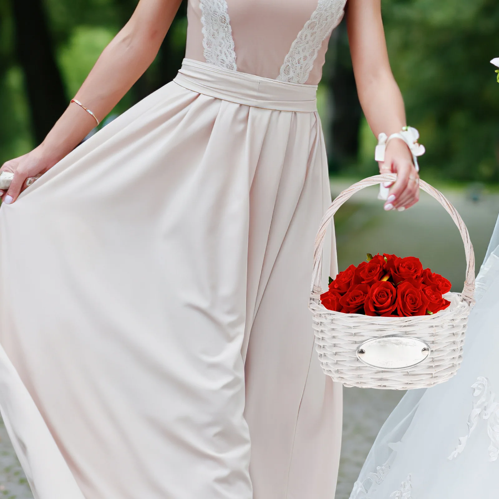 Wicker Hand Basket for Bride Wedding Portable Flower Baskets Storage Home Decor Photo Props Fruit Dried Flowers
Wicker Hand Basket for Bride Wedding Portable Flower Baskets Storage Home Decor Photo Props Fruit Dried Flowers