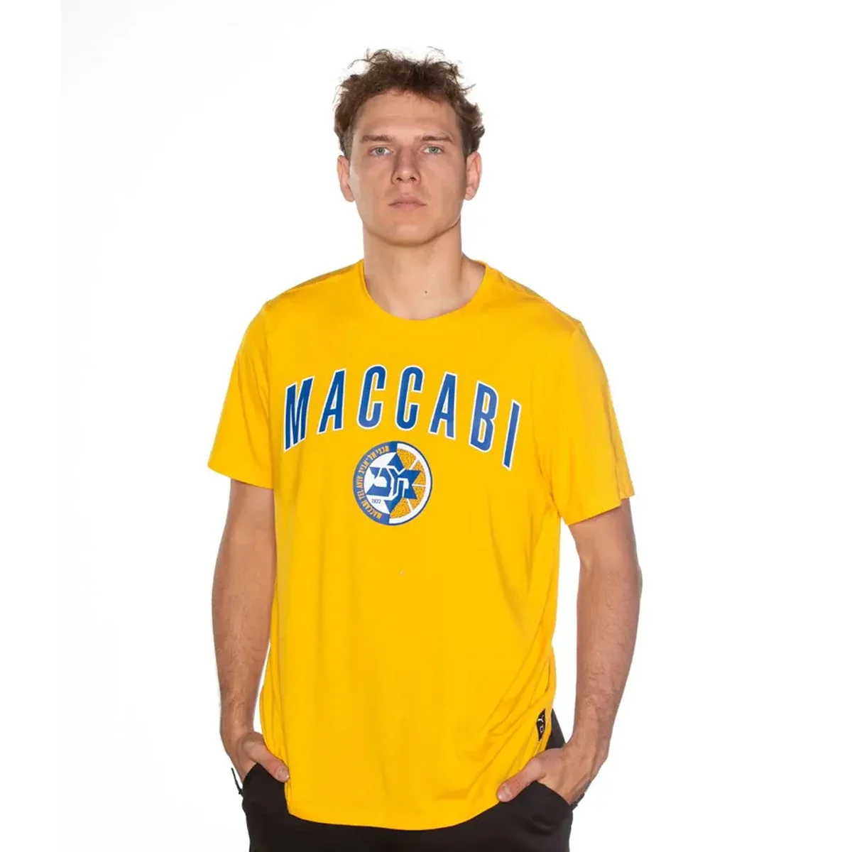 Moto New Arrivals Style Maccabi Yellow Sports Jersey Trendy White Tee Man Women Fashionable Sporty Apparel Boy Girl Casual Tee
Moto New Arrivals Style Maccabi Yellow Sports Jersey Trendy White Tee Man Women Fashionable Sporty Apparel Boy Girl Casual Tee