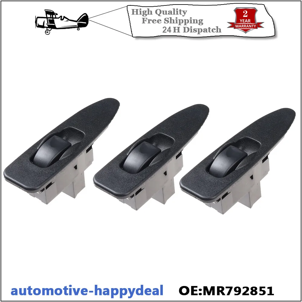 3XЭлектрический переключатель управления окном MR792851 для Mitsubishi Carisma1995-2006
3XЭлектрический переключатель управления окном MR792851 для Mitsubishi Carisma1995-2006