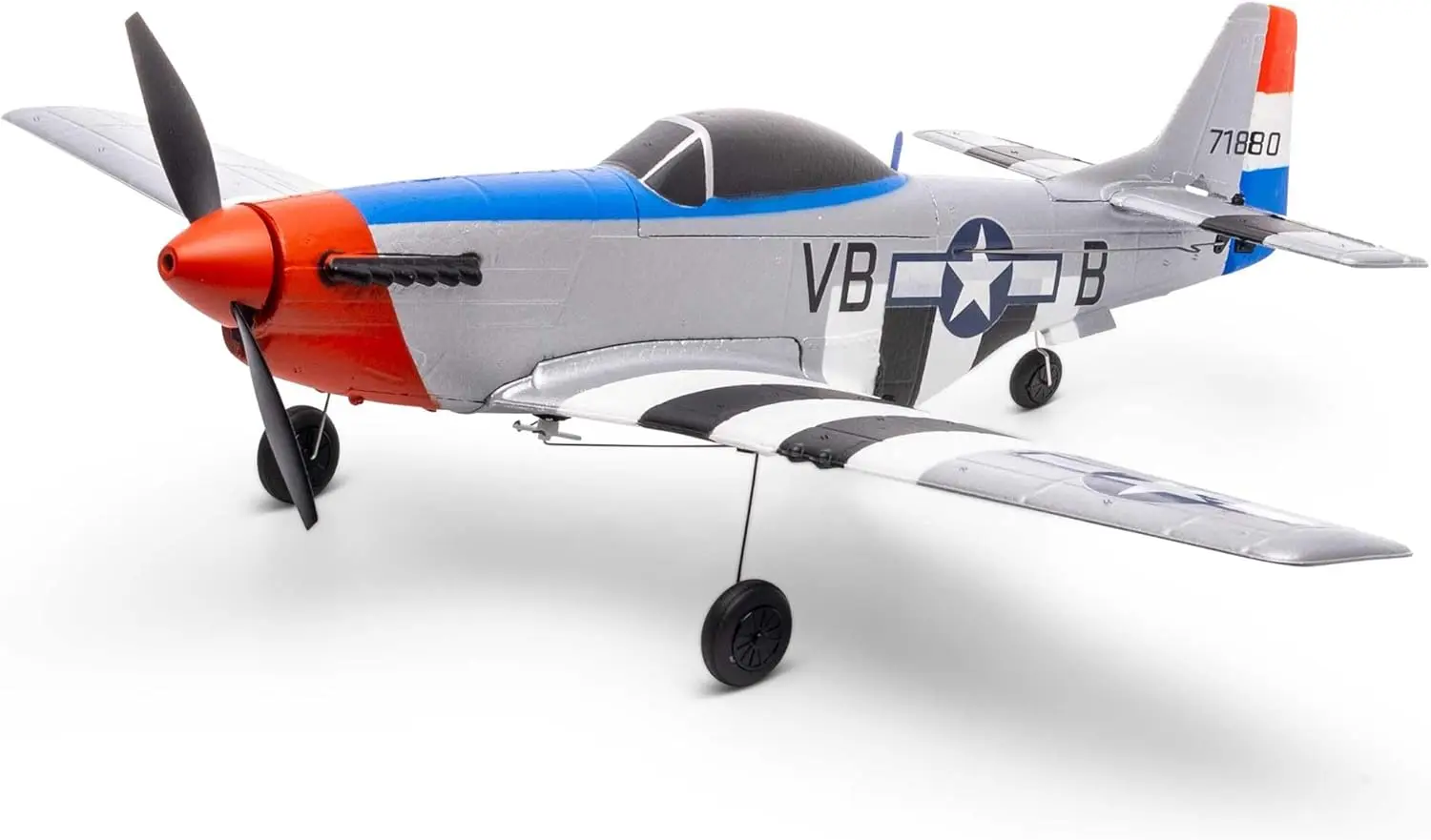 Ready-to-Fly P-51D RC Airplane 450mm with Battery and Charger Included
Ready-to-Fly P-51D RC Airplane 450mm with Battery and Charger Included