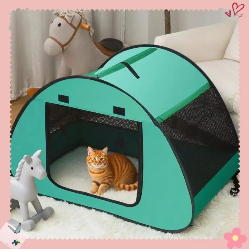Cat House Quick Assembly and Disassembly for Indoor Outdoor Cave Cat Tent Dog House for Puppy Small Animals Dogs All Seasons Use
Cat House Quick Assembly and Disassembly for Indoor Outdoor Cave Cat Tent Dog House for Puppy Small Animals Dogs All Seasons Use