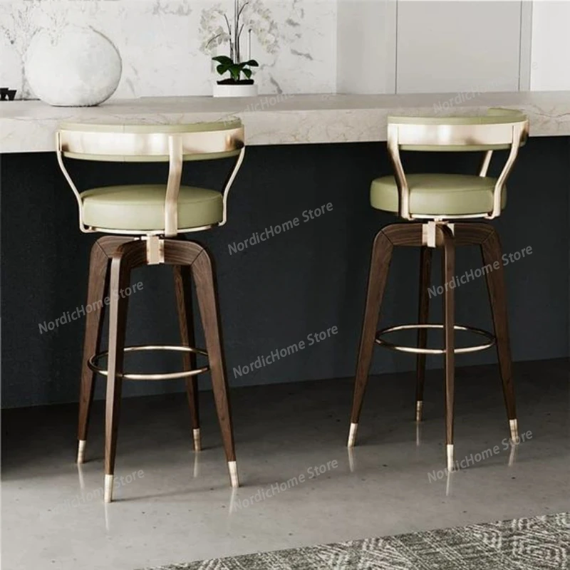 Minimalist Swivel Bar Chairs Nordic Modern Island Ergonomic Bar Stools Wooden Light Luxury Restaurante Muebles Salon Furniture
Minimalist Swivel Bar Chairs Nordic Modern Island Ergonomic Bar Stools Wooden Light Luxury Restaurante Muebles Salon Furniture