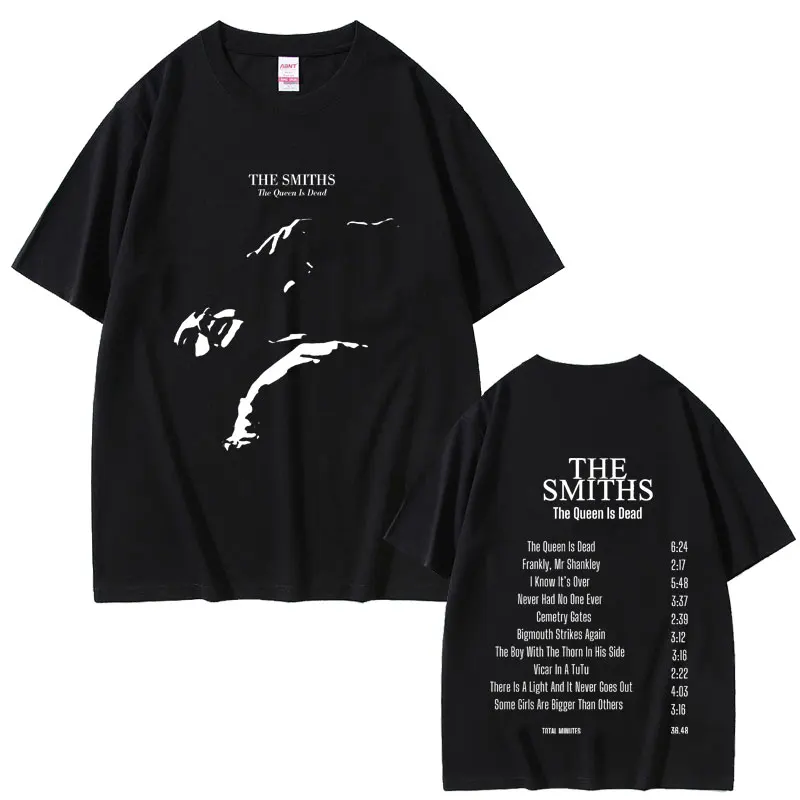 The Smiths The Queen Is Dead Graphic T-shirts Men Women Vintage Alternative British Rock Band T Shirts Male 100% Cotton Tshirt
The Smiths The Queen Is Dead Graphic T-shirts Men Women Vintage Alternative British Rock Band T Shirts Male 100% Cotton Tshirt