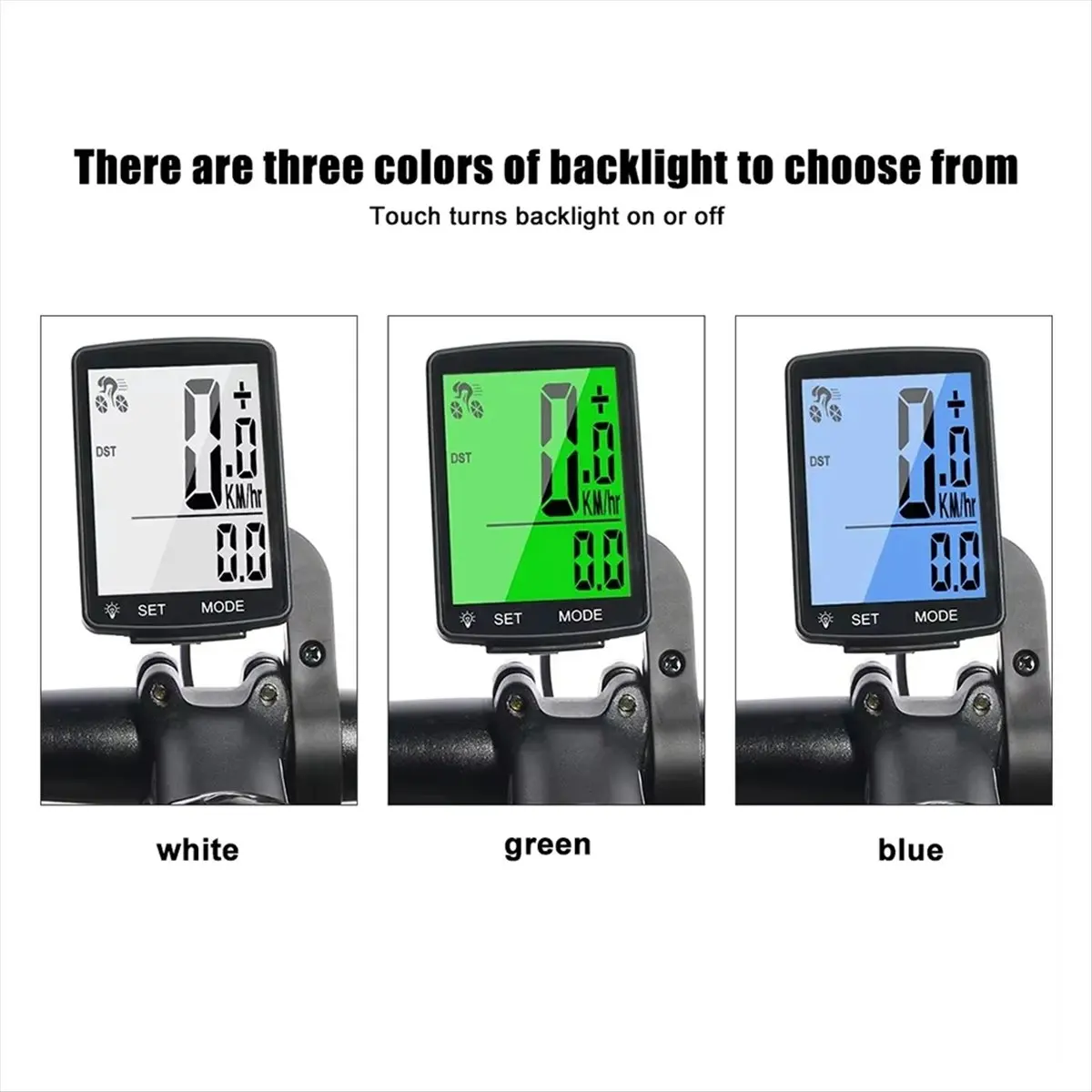 (ABHW) Wireless Bicycle Computer Touch Screen Bicycle Computer Mountain Bike Speedometer Cadence Sensor Gps Bike Accessories
(ABHW) Wireless Bicycle Computer Touch Screen Bicycle Computer Mountain Bike Speedometer Cadence Sensor Gps Bike Accessories