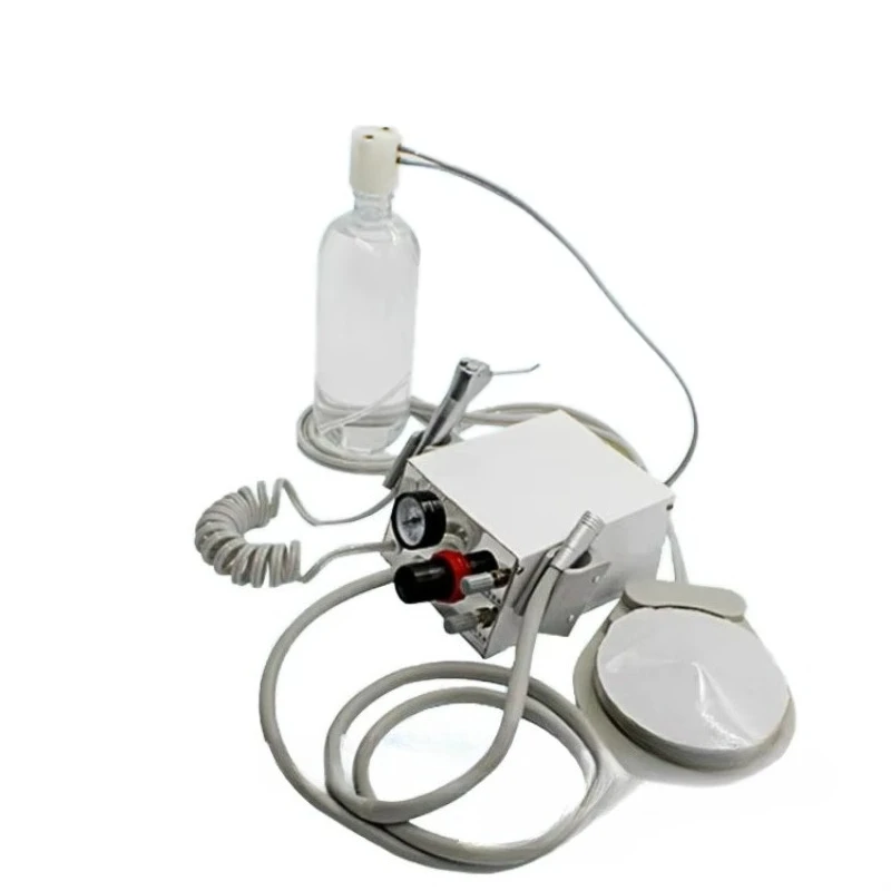 Hole Pneumatic Dental Turbine Unit with Suction Tabletop Oral Therapy Equipment and Accessories Class I
Hole Pneumatic Dental Turbine Unit with Suction Tabletop Oral Therapy Equipment and Accessories Class I