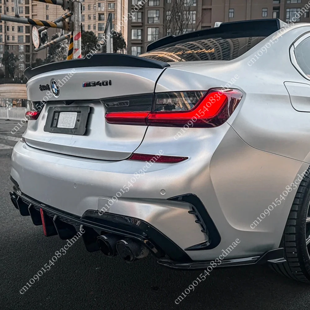 Rear Bumper Splitter For BMW 3 Series G20 G28 M-PACK 318i 320i 330i M340i M340d 2019-2022 Air Vent Canard Covers Spoiler Trim
Rear Bumper Splitter For BMW 3 Series G20 G28 M-PACK 318i 320i 330i M340i M340d 2019-2022 Air Vent Canard Covers Spoiler Trim