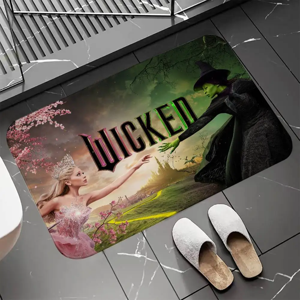Movie W-Wicked Floor Mat Entrance Doormat Bath Mats Non-slip Mat Carpets Carpet Entrance of House Custom Kitchen
Movie W-Wicked Floor Mat Entrance Doormat Bath Mats Non-slip Mat Carpets Carpet Entrance of House Custom Kitchen