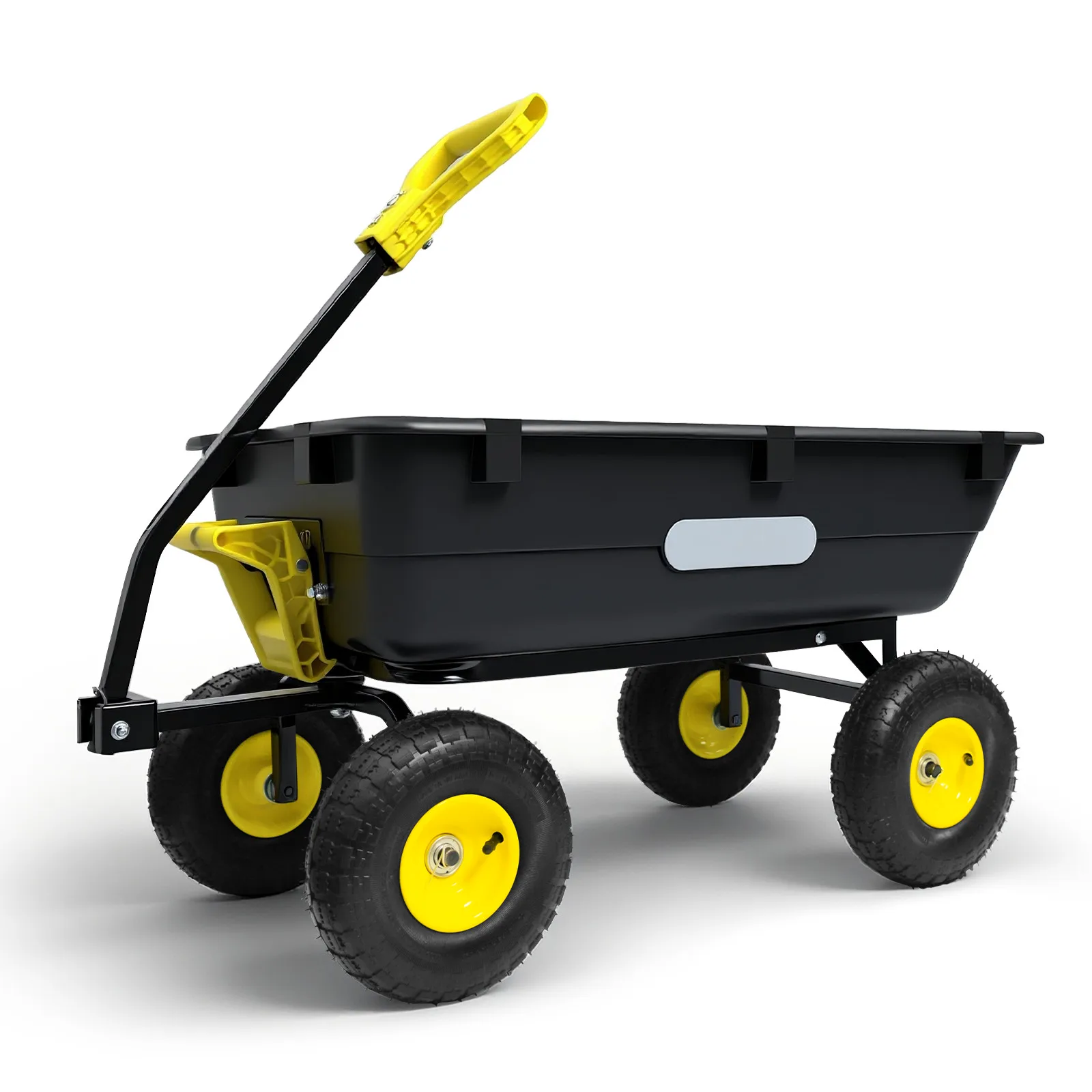 900 lb Heavy-Duty Garden Dump Cart Utility Wagon 180° Steering For Yard
900 lb Heavy-Duty Garden Dump Cart Utility Wagon 180° Steering For Yard