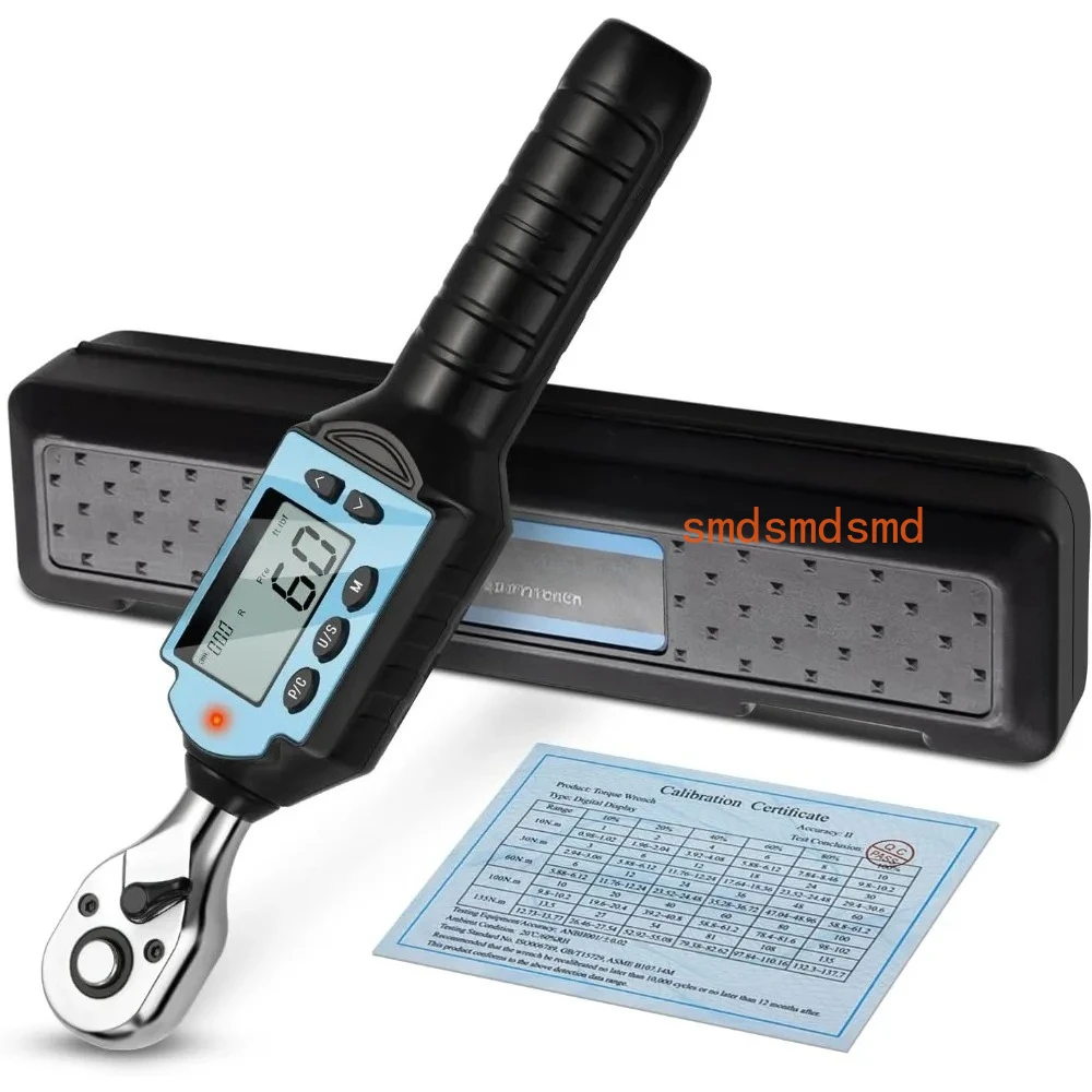 Digital Torque Wrench ±2% High-Precision Professional Tool for Auto Repair, Bicycle, Motorcycle Maintenance, and DIY Projects
Digital Torque Wrench ±2% High-Precision Professional Tool for Auto Repair, Bicycle, Motorcycle Maintenance, and DIY Projects