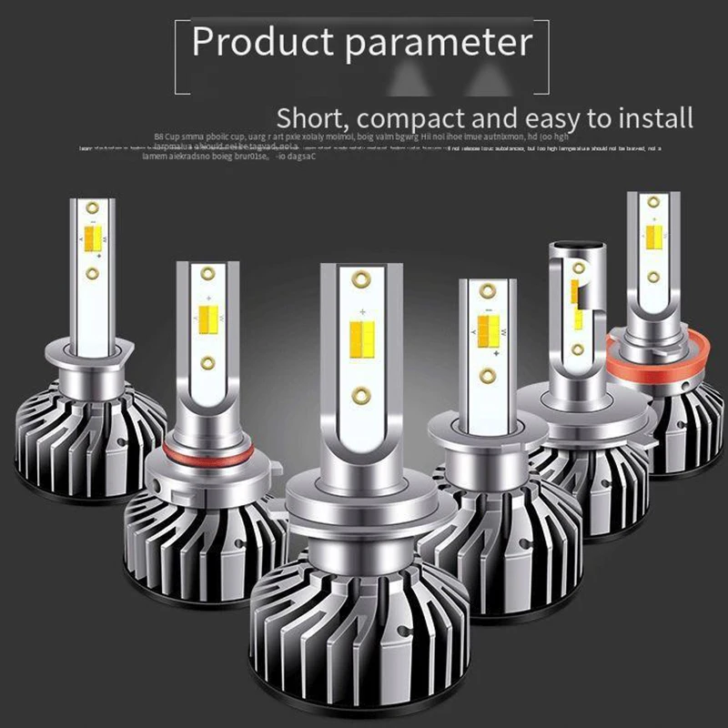 HB3 HB4 H7 H11 9005 9006 LED Headlight Bulbs 12V 30W 3000K 4300K 6000K Tri Color Car Light Energy Saving Durable
HB3 HB4 H7 H11 9005 9006 LED Headlight Bulbs 12V 30W 3000K 4300K 6000K Tri Color Car Light Energy Saving Durable