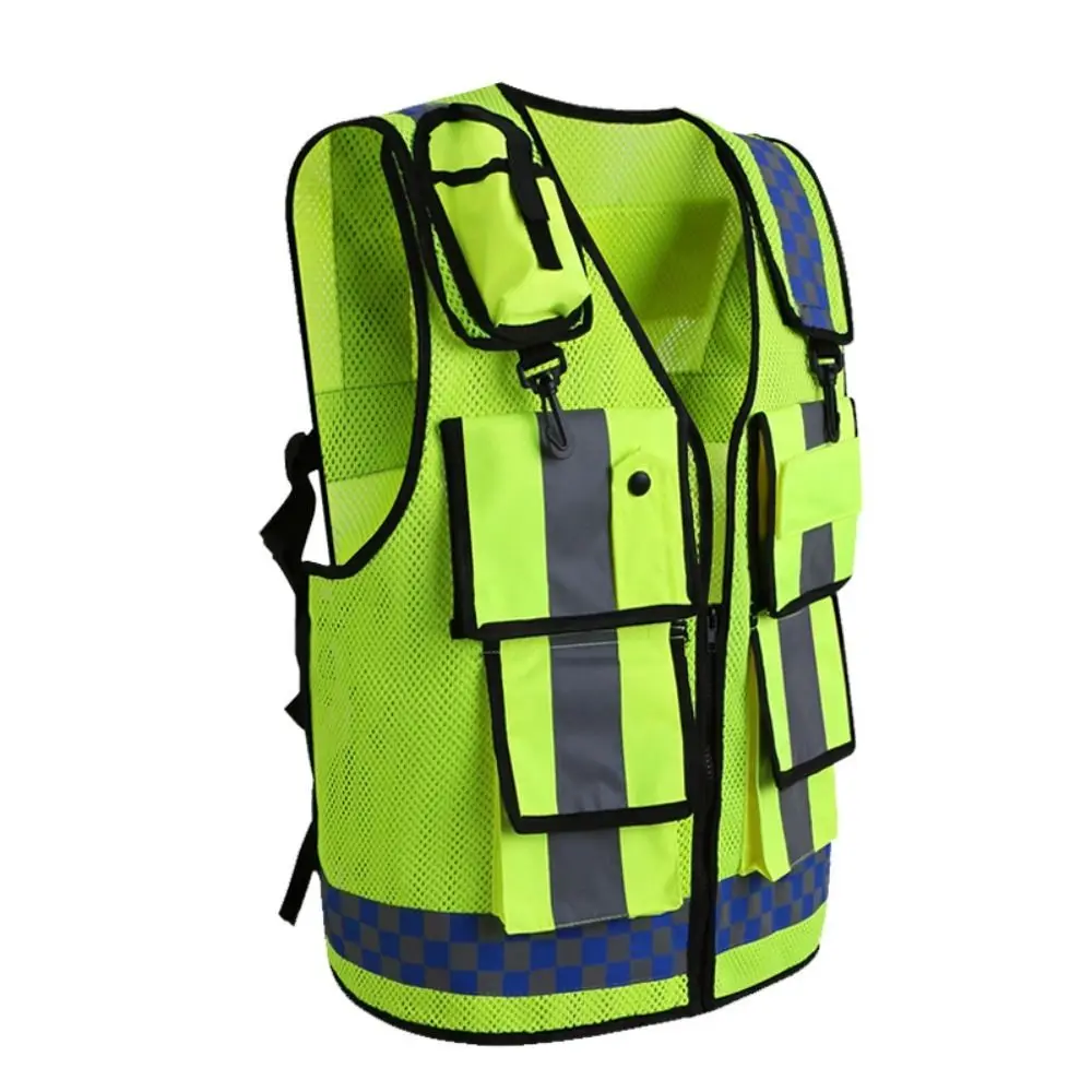Hot High Visibility Hi Vis Safety Vest Outdoor Cycling Reflective Uniform Pockets Design Running Security Guard Vest Adult
Hot High Visibility Hi Vis Safety Vest Outdoor Cycling Reflective Uniform Pockets Design Running Security Guard Vest Adult