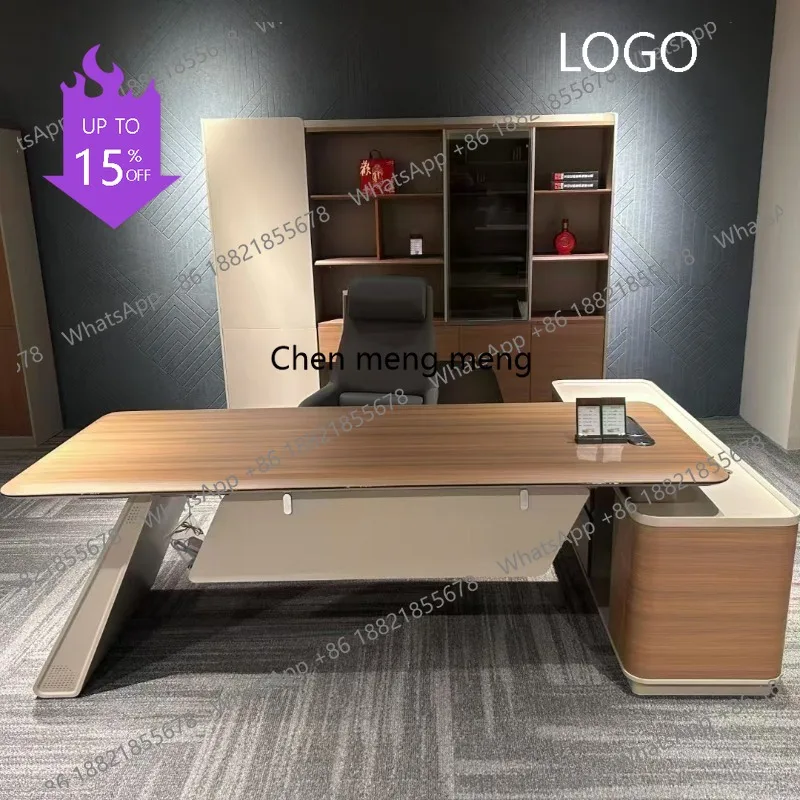 K178 Boss desk small boss office small size high-end paint boss table modern office furniture
K178 Boss desk small boss office small size high-end paint boss table modern office furniture