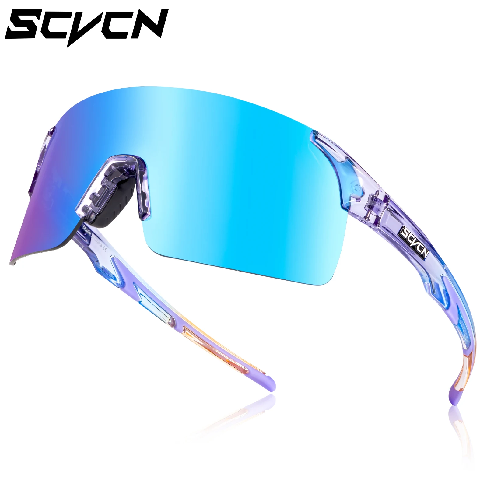 Велосипедные очки SCVCN UV400 для мужчин и женщин, солнцезащитные аксессуары для езды на велосипеде, с оправой для близорукости
Велосипедные очки SCVCN UV400 для мужчин и женщин, солнцезащитные аксессуары для езды на велосипеде, с оправой для близорукости