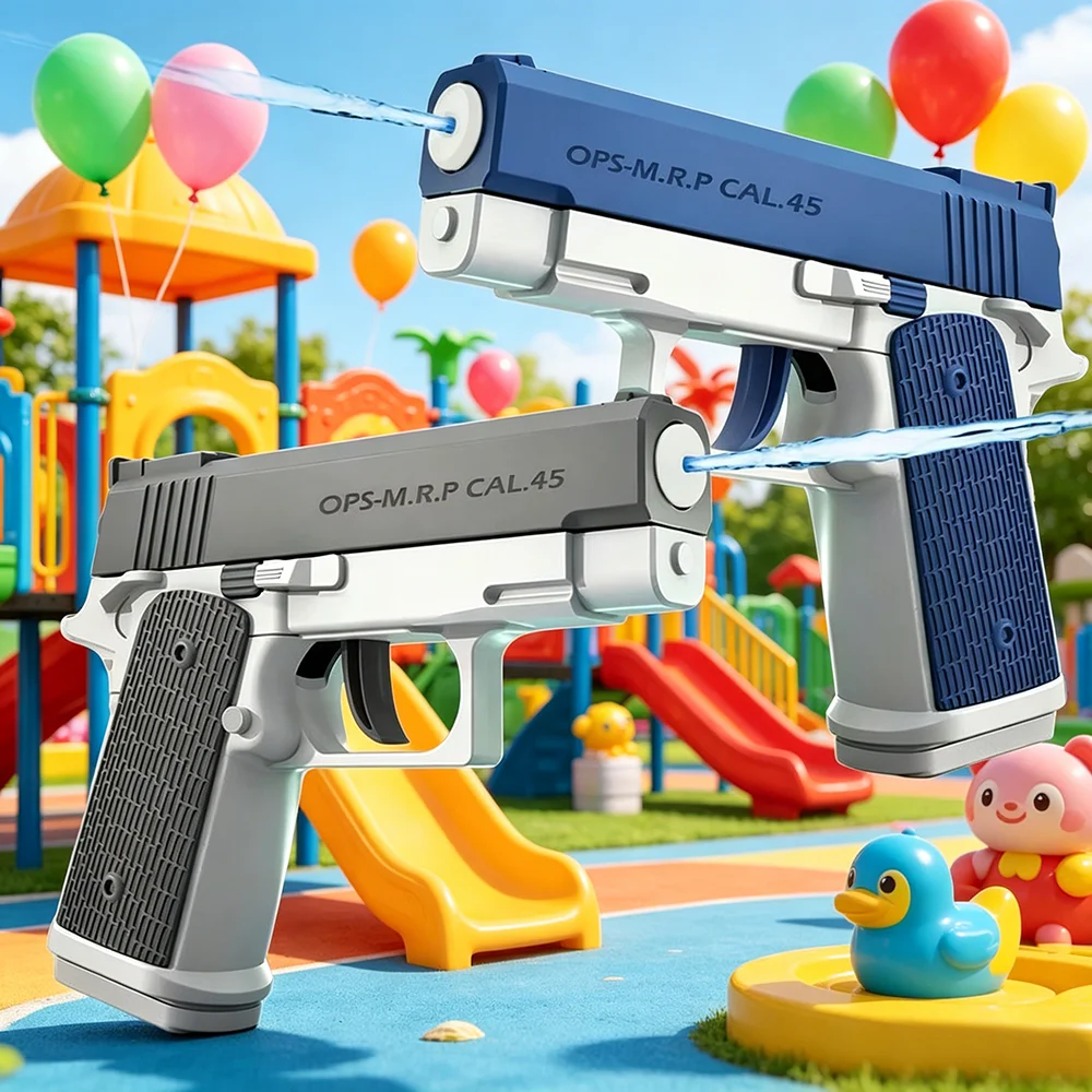 Manual M1911 Water Gun for Kids Boys Girl Summer Beach Toy Gun Pistol Outdoor Games
Manual M1911 Water Gun for Kids Boys Girl Summer Beach Toy Gun Pistol Outdoor Games