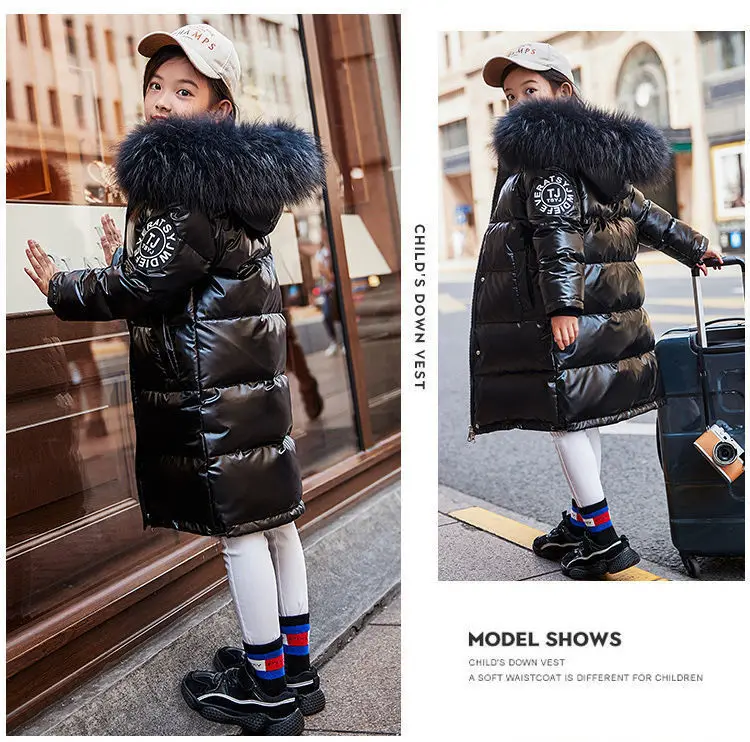 Kids Hooded Winter Fur Collar Coat 22 Se9bcc86ecb2a47c0965c8a7a21a0f49dV