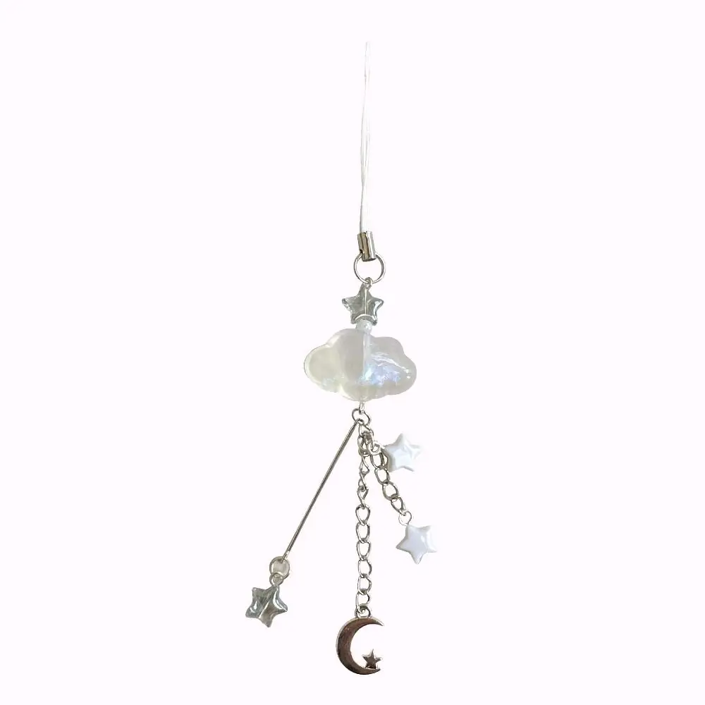 Acrylic Moon Star Phone Charms DIY Handmade Anti-Lost Cloud Phone Chains Trinket Hanging Cord Mid-Autumn Festival Mobile Strap
Acrylic Moon Star Phone Charms DIY Handmade Anti-Lost Cloud Phone Chains Trinket Hanging Cord Mid-Autumn Festival Mobile Strap