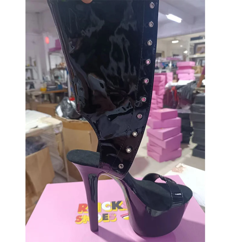 LAIJIANJINXIA New 17CM/7inches PU Upper Sexy Exotic High Heel Platform Party Women Boots Pole Dance Shoes C023-1
LAIJIANJINXIA New 17CM/7inches PU Upper Sexy Exotic High Heel Platform Party Women Boots Pole Dance Shoes C023-1
