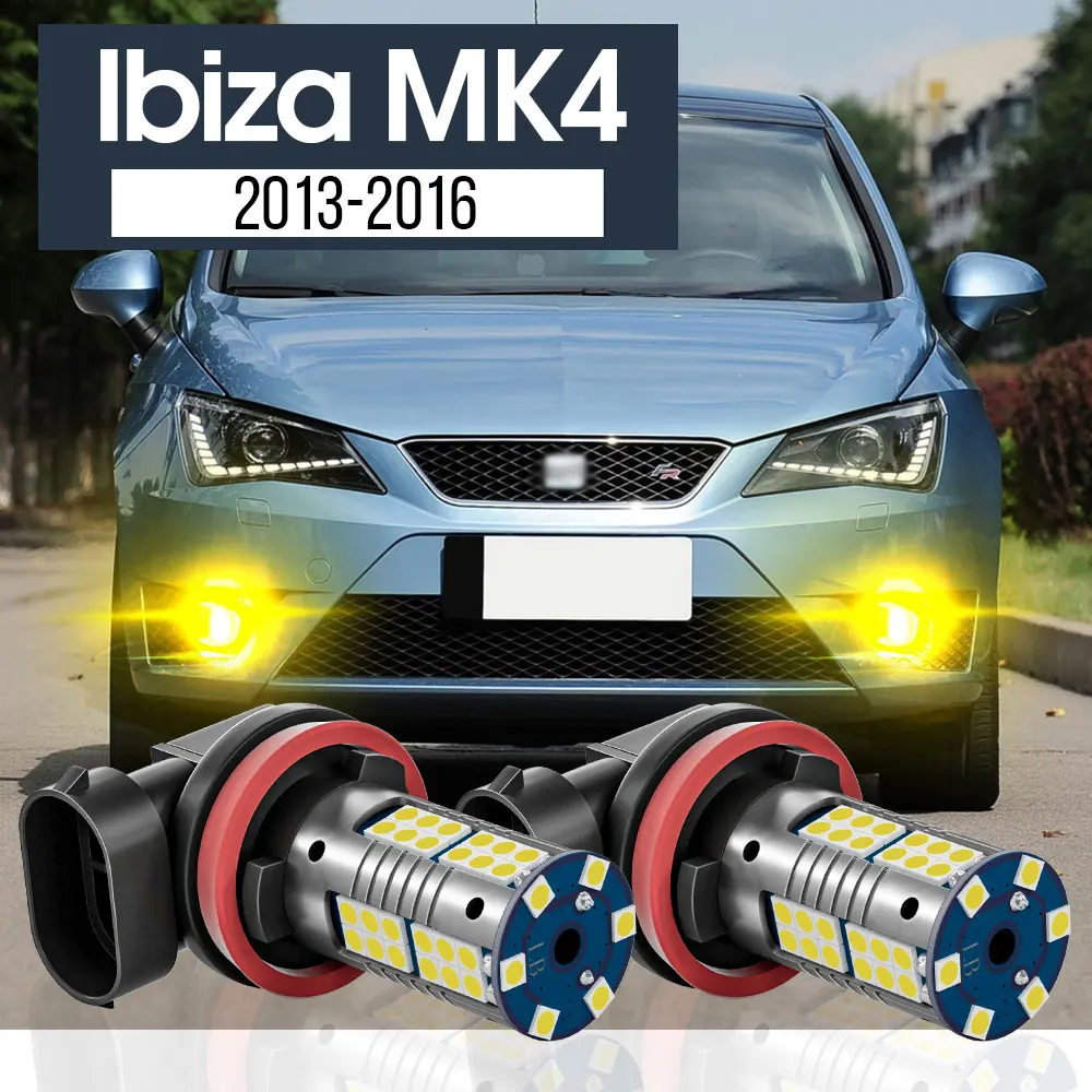 2pcs LED Fog Light Lamp Blub Canbus Accessories For Seat Ibiza 4 MK4 2013-2016 2014 2015
2pcs LED Fog Light Lamp Blub Canbus Accessories For Seat Ibiza 4 MK4 2013-2016 2014 2015