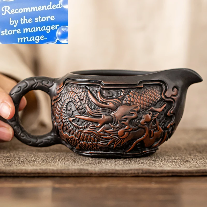 High-end Purple Pottery Tea Pitcher Retro Fair Cup Tea Divider Chahai Kung Fu Teaset Accessories
High-end Purple Pottery Tea Pitcher Retro Fair Cup Tea Divider Chahai Kung Fu Teaset Accessories