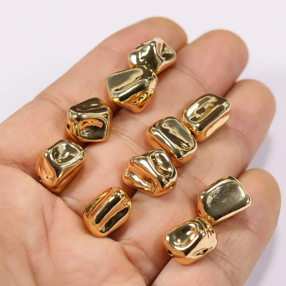 APDGG 20 Pcs Freedom Twisted form Shape 24K Gold Plated Loose Copper Beads For Necklace Jewelry Making DIY
APDGG 20 Pcs Freedom Twisted form Shape 24K Gold Plated Loose Copper Beads For Necklace Jewelry Making DIY