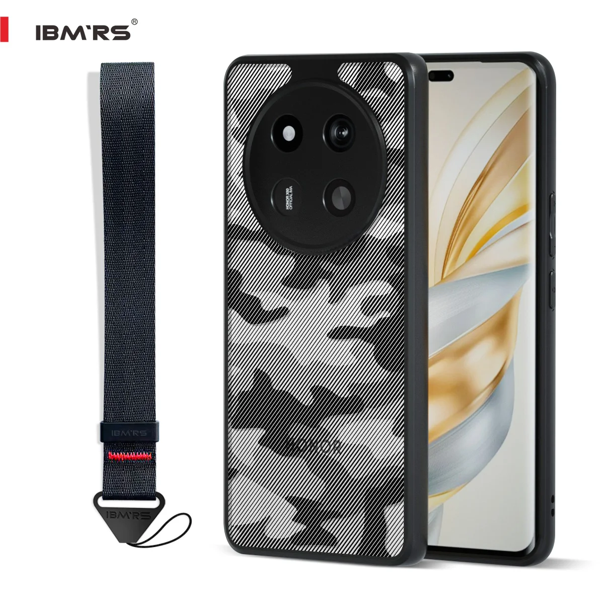 Shockproof Anti-Fingerprint Case for Honor X9C/X60 Pro/ Magic7 Lite, Military Camo Protective Cover with Wrist Strap
Shockproof Anti-Fingerprint Case for Honor X9C/X60 Pro/ Magic7 Lite, Military Camo Protective Cover with Wrist Strap