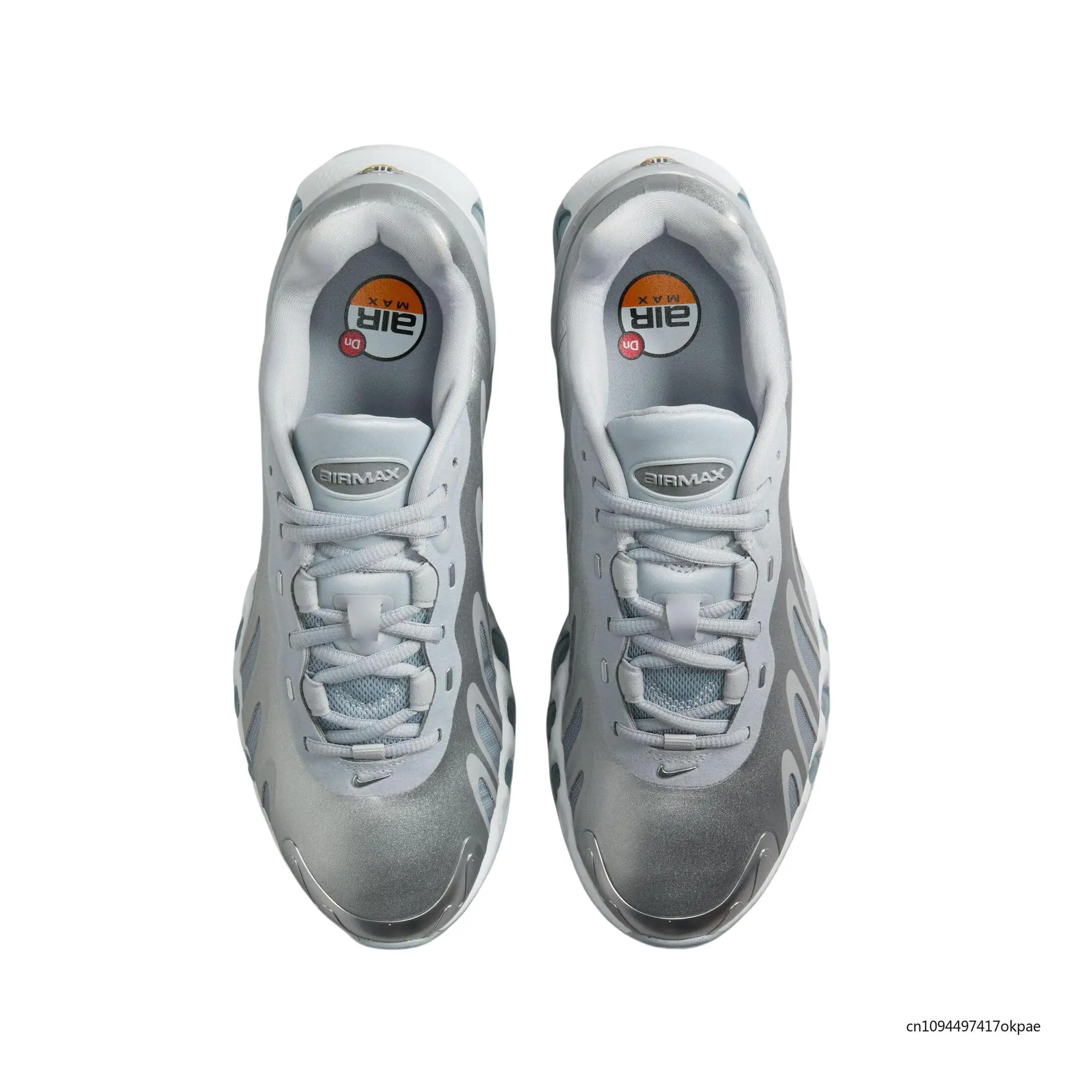 Nike Air Max DN8 Women and Men Silver Gray Fashionable Wear-resistant Mesh Breathable Shock-absorbing Running Shoes HF5509-001
Nike Air Max DN8 Women and Men Silver Gray Fashionable Wear-resistant Mesh Breathable Shock-absorbing Running Shoes HF5509-001