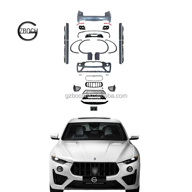 Car Bumper For Maserati Levante Upgrade Trofeo Bodykit Front Bumper Grill Rear Bumper Side Skirt
Car Bumper For Maserati Levante Upgrade Trofeo Bodykit Front Bumper Grill Rear Bumper Side Skirt