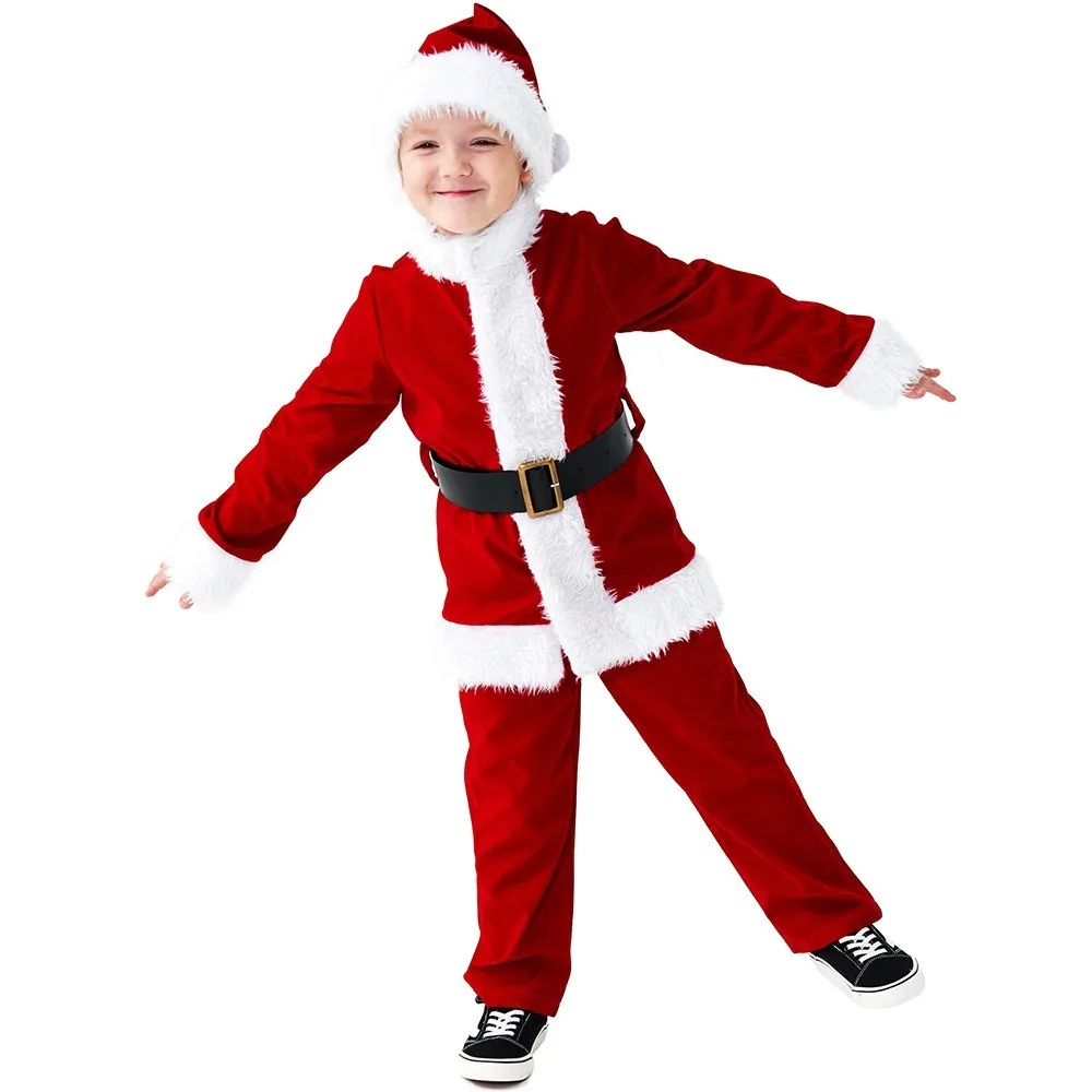 2025 Christmas Kids' Santa Claus Costume - Perfect for Party, Gathering and Stage Performance
2025 Christmas Kids' Santa Claus Costume - Perfect for Party, Gathering and Stage Performance