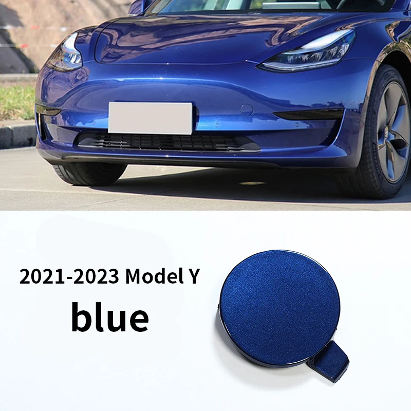Applicable to Tesla 2021-2025Model Y Front Bumper Tow Hook Cover Cap Car Styling Modification blue Front trailer cover
Applicable to Tesla 2021-2025Model Y Front Bumper Tow Hook Cover Cap Car Styling Modification blue Front trailer cover