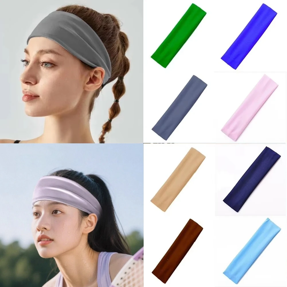 Sports Headband For Men Women Non-Slip Sweat-Wicking Yoga Fitness Hair Band For Gym Workouts Solid Color Elastic Hair Bands
Sports Headband For Men Women Non-Slip Sweat-Wicking Yoga Fitness Hair Band For Gym Workouts Solid Color Elastic Hair Bands