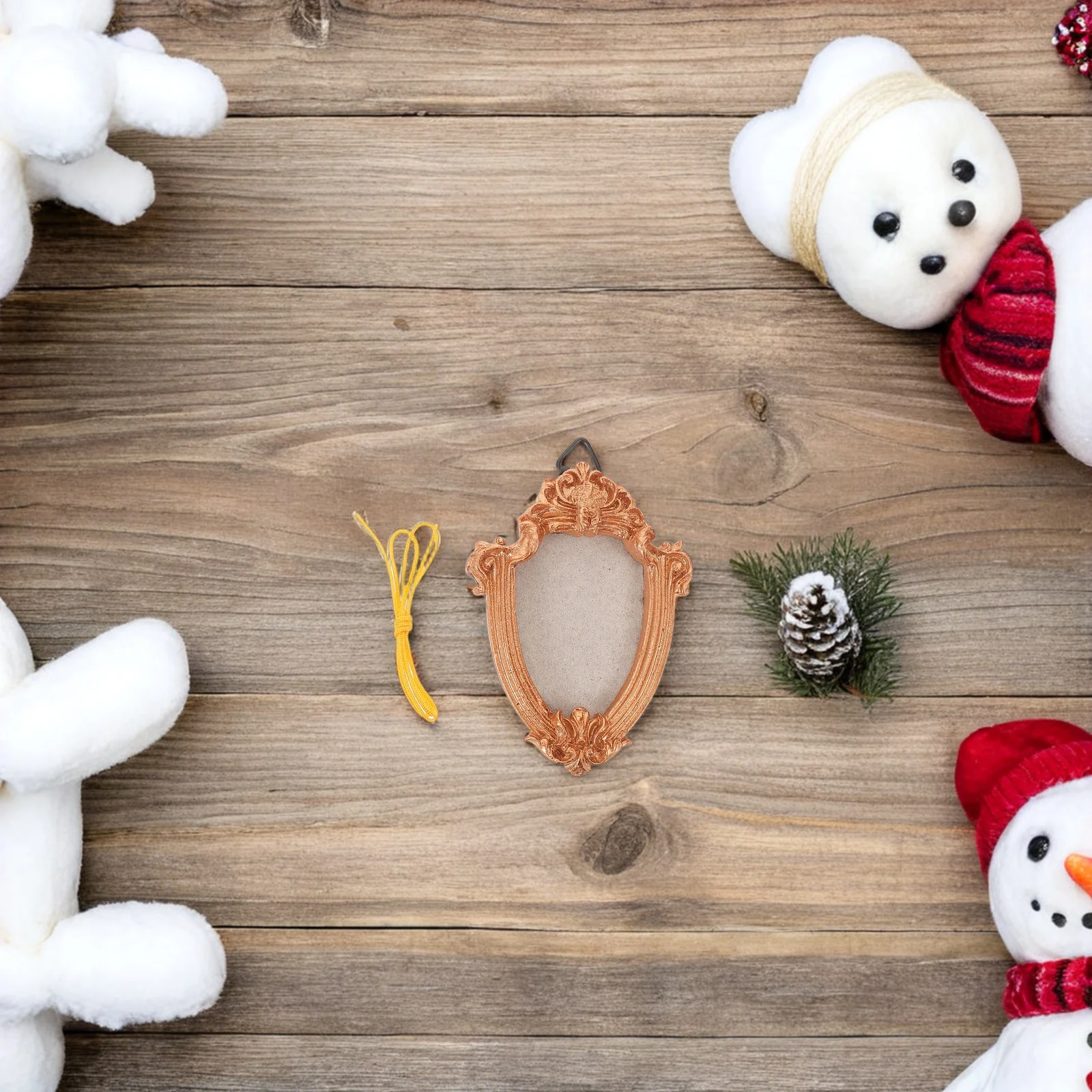 Christmas Tree Photo Frame Decoration Art Picture Frames Decorative Hanging Golden Mini for Display
Christmas Tree Photo Frame Decoration Art Picture Frames Decorative Hanging Golden Mini for Display