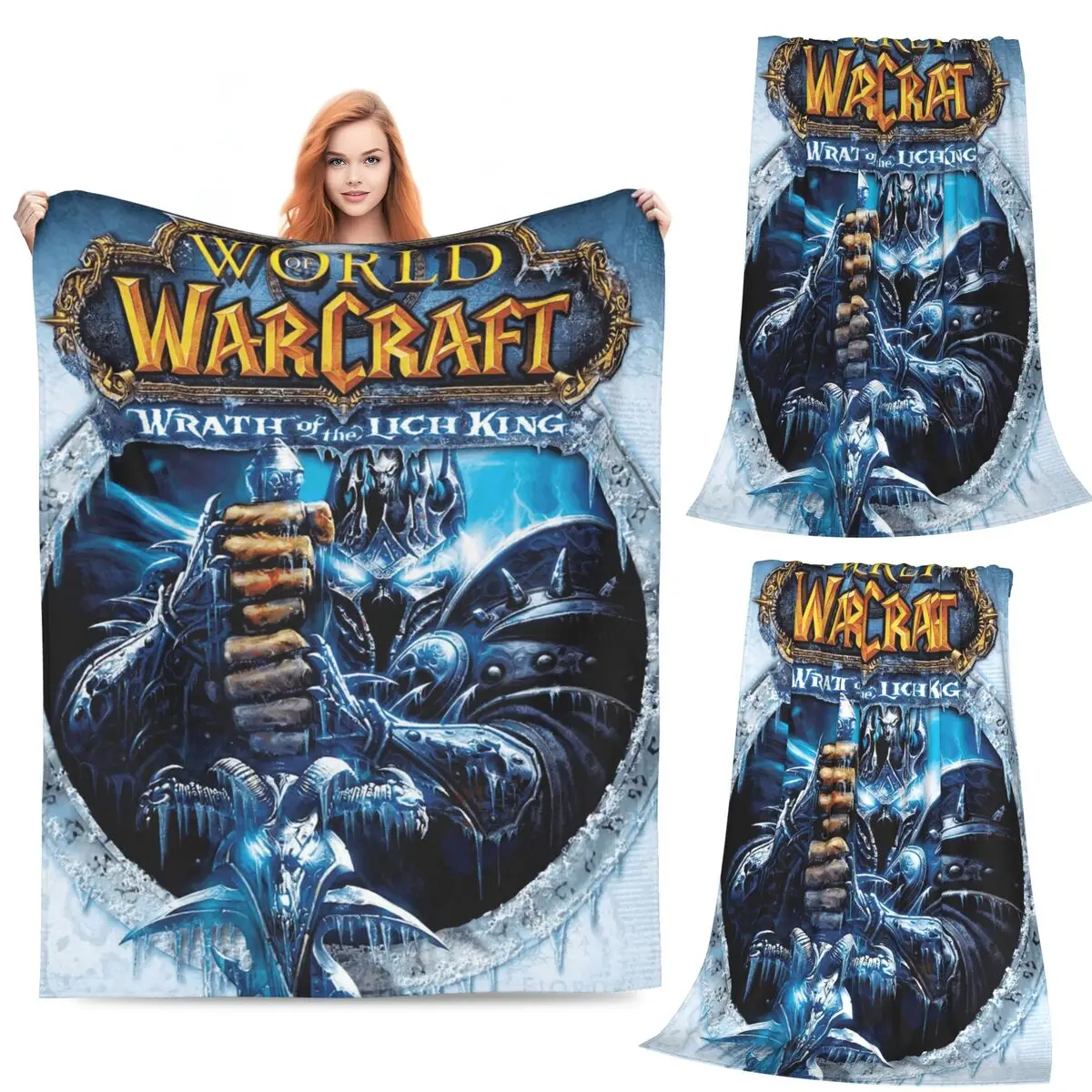 Game World Of Warcraft Blanket Soft Warm Flannel Throw Blanket Cover for Bed Living room Picnic Travel Home Couch
Game World Of Warcraft Blanket Soft Warm Flannel Throw Blanket Cover for Bed Living room Picnic Travel Home Couch