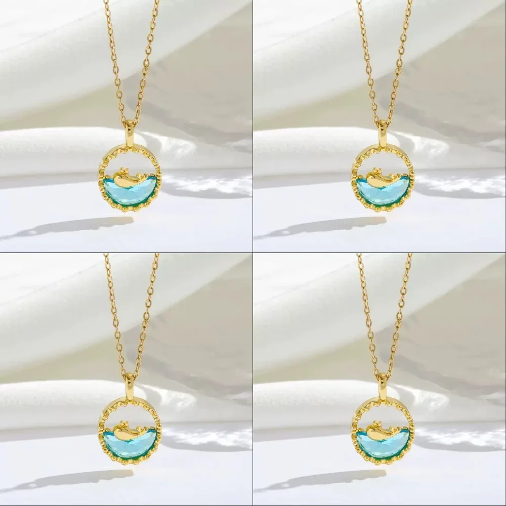 2025 Necklace for Women - Born with You, High-end Fantasy Blue Ocean Collarbone Chain, Marine Series
2025 Necklace for Women - Born with You, High-end Fantasy Blue Ocean Collarbone Chain, Marine Series