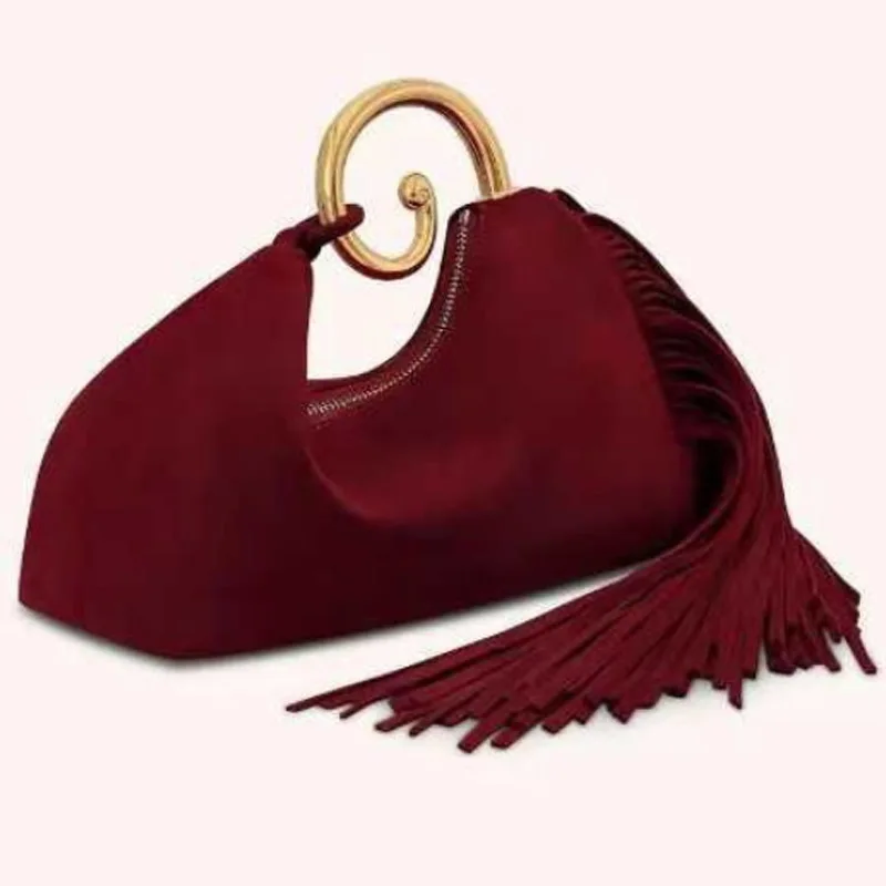 New Retro High-Quality Evening Bag For Women Autumn and Winter Fashionable pu Leather Tassel Handbag
New Retro High-Quality Evening Bag For Women Autumn and Winter Fashionable pu Leather Tassel Handbag